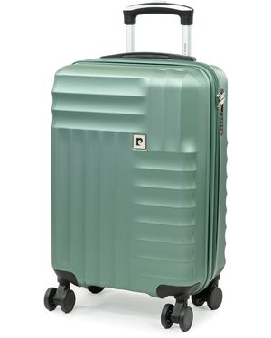 Pierre Cardin Soleil Hard Shell Cabin Suitcase Luggage - Green