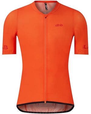 Dhb Aeron Lab Short Sleeve Uv Jersey - Orange