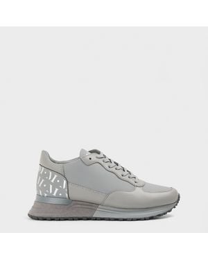 Mallet Popham Low-Top Trainers - Grey
