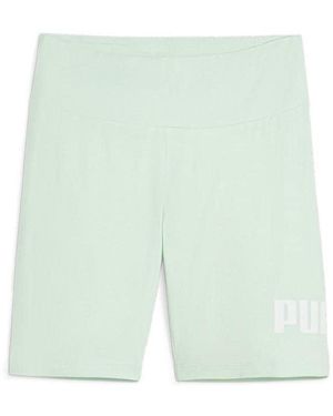 PUMA Essentials Logo Cycling Shorts Ladies - Green