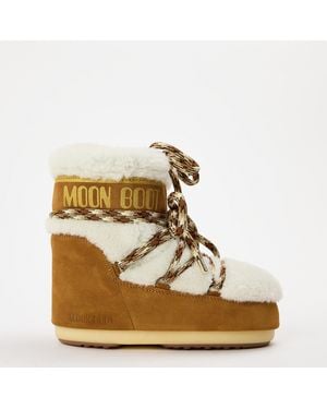 Moon Boot Mn Bt Icon Lw Shrlng Ld61 - Metallic