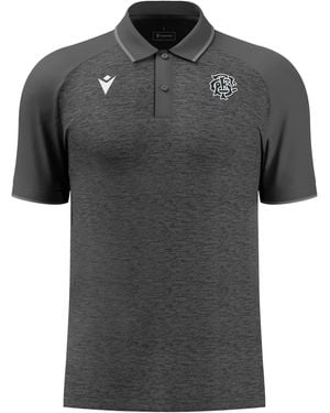 MACRON Babarians Polo Shirt 2024 2025 - Black