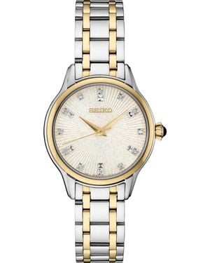 Seiko Diamond Set Analogue Quartz Watch - Metallic
