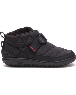 Chaco Ramble Puff Mule Slipper - Black