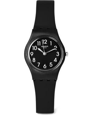 Swatch Core Analogue Quartz Watch - Black