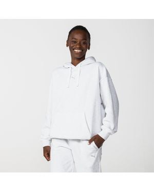 PUMA Essentials Oversized Hoodie - White