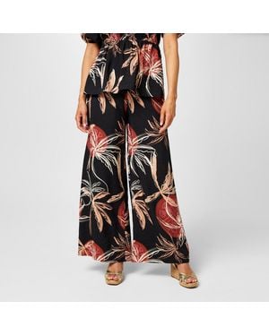 Biba Wide Leg Trouser - Black