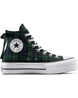Converse Chuck Taylor All Star Lif Canvas High-Top Trainers - Black