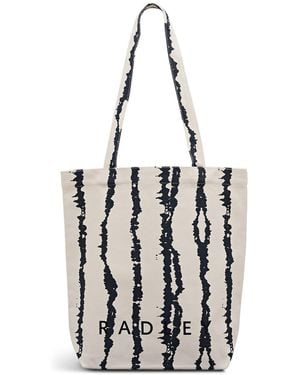 Radley Tie Dye Stripe Medium Open Top Tote - Black