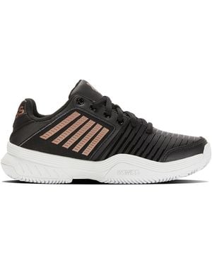 K-swiss Court Express Hb Clay Court Lace Up Tennis Shoes - Black