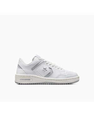 Converse Adults Weapon Leather High-Top Trainers - White