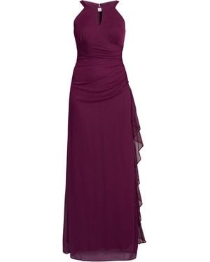 Gina Bacconi Blanche Matte Jersey Dress - Purple