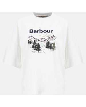Barbour Harper Graphic T-Shirt - White