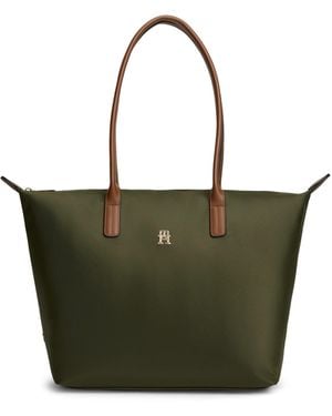 Tommy Hilfiger Popette Tote Bags - Green