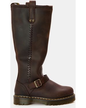 Dr. Martens Anistone Knee High Boot - Brown