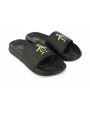 Original Penguin Pier Pool Slider - Black