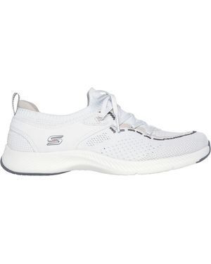Skechers Vf Move Slip On Trainers - White