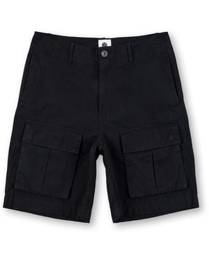 Pretty Green Brentwood Cargo Shorts - Black