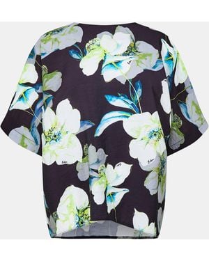 Biba Woven T-Shirt - Blue