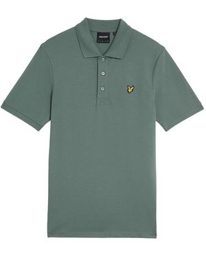 Lyle & Scott Basic Short Sleeve Polo Shirt - Green
