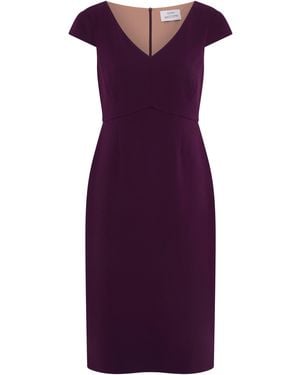 Gina Bacconi Gilda Sheath Dress - Purple