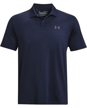 Under Armour Matchplay Logo Loose Polo Shirt - Blue