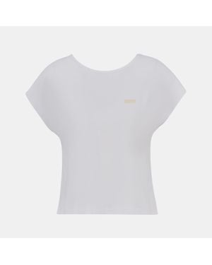 Barbour B.Intense Natalia Slim Fit T-Shirt - White
