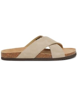 Bench Peel Flat Sandal - Brown