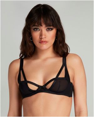 Agent Provocateur Joan Balconette Underwired Bra - Black