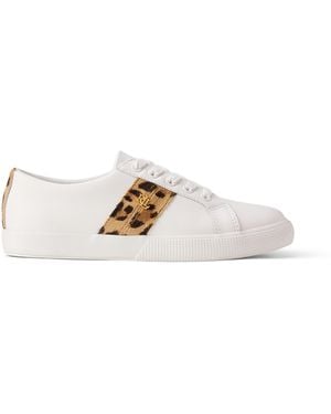 Ralph Lauren Jason Ii Low-Top Trainers - Natural