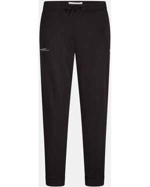 Lyle & Scott Logo Closed Hem Fleece Joggers - Blue