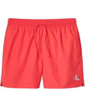 Calvin Klein Swim Shorts - Red