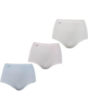 Sloggi 3 Pack Maxi Briefs - White