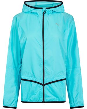PUMA (3) Hooded Lightweight Jacket - Blue