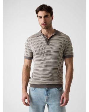 Guess Rfit Short Sleeve Polo Shirt - Grey