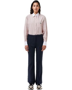 Lacoste Flared Trousers - Blue