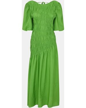 Never Fully Dressed Nara Long Maxi Dress - Green