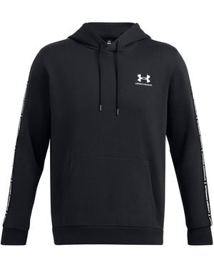 Under Armour Icon Fleece Taping Hoodie - Blue