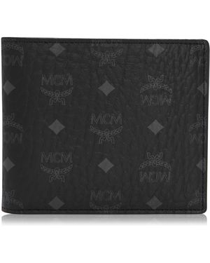 MCM Logo Wallet - Black