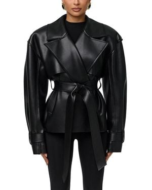 Naked Wardrobe Naked W Faux Leather Ld64 - Black