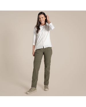 Craghoppers Nosilife Pro Convertible Iii Lightweight Trousers - Green