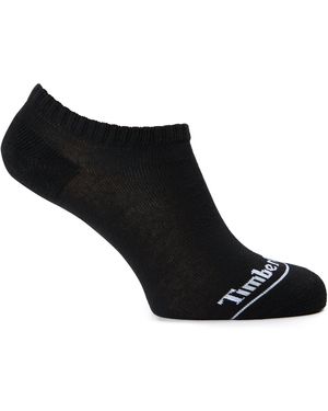 Timberland 3P Core No Show Invisible Socks - Black