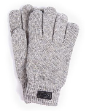 Barbour Sensor Knitted Gloves - Grey