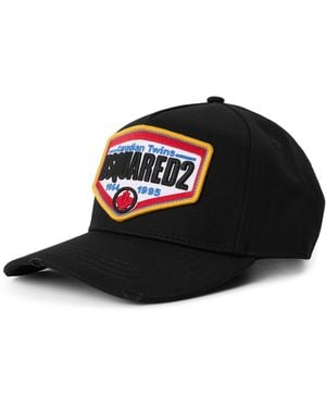 DSquared² Dsq Sign Bsball Cap Sn64 - Black