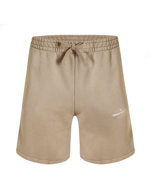 The Couture Club Copyright Multi Graphic Shorts - Natural