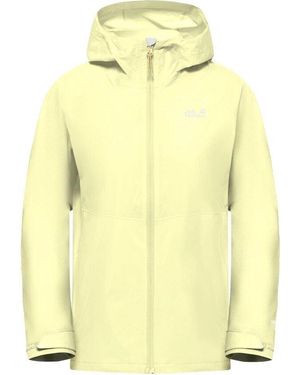 Jack Wolfskin Waterproof Jacket - Yellow