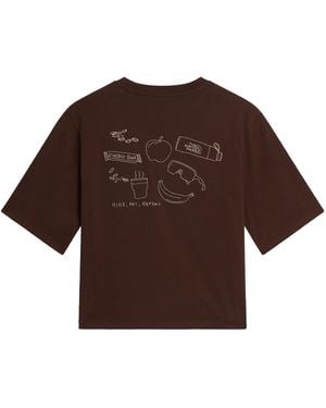 The North Face Tnf Hike Picnic Boxy Graphic Tee - Brown