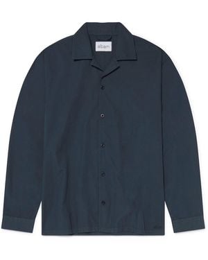 Albam Long Sleeve Plain Shirt - Blue