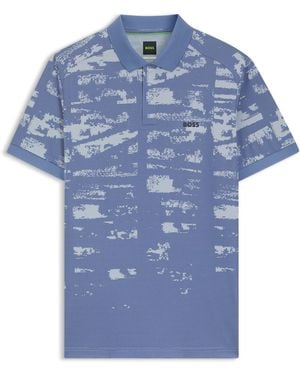 BOSS Pl_Active Repea - Blue