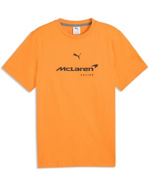 PUMA Mclaren Racing Big Logo Tee - Orange